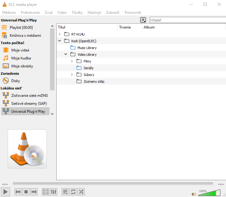 VLC UPNP